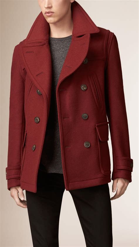 burberry coat men 2018|Burberry pea coat men's sale.